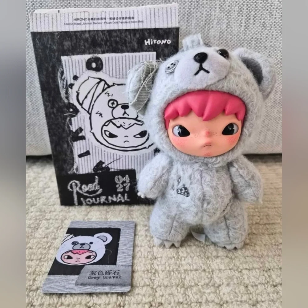 Grey Gravel | Pop Mart Hirono Road Journal Confirmed Plush Blind Box